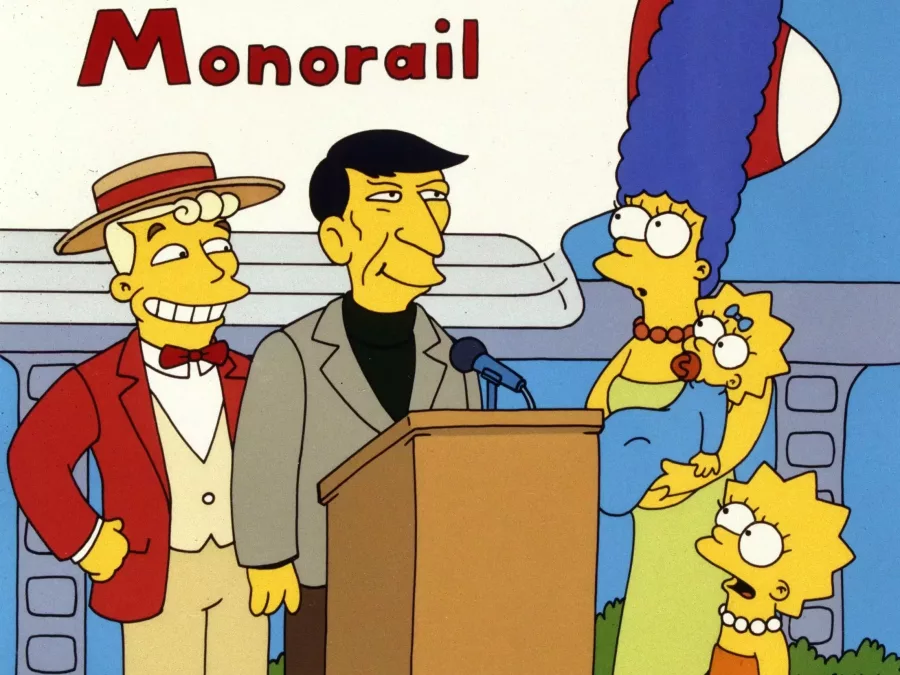 „Marge vs. the Monorail“: Springfildo vienbėgio istorija